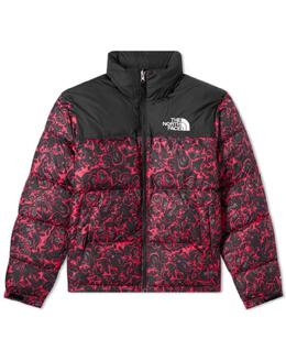 THE NORTH FACE: Красный пуховик 