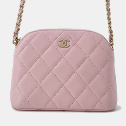 Chanel: Розовый клатч 