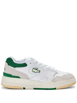 Lacoste: Белые кроссовки 