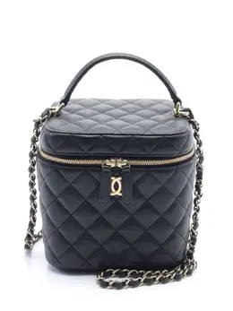 CHANEL Pre-Owned: Чёрная сумка 