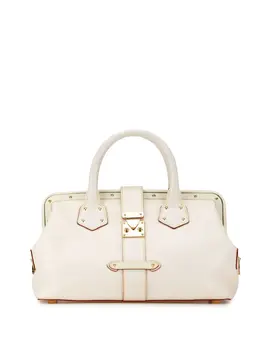 Louis Vuitton Pre-Owned: Белая сумка 