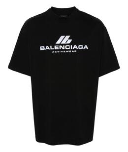 BALENCIAGA: Хлопковая футболка 