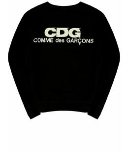 COMME DES GARÇONS: Чёрная толстовка 