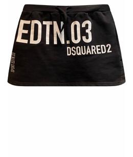 DSQUARED2: Хлопковая юбка 