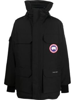 Canada Goose: Чёрный пуховик  Expedition