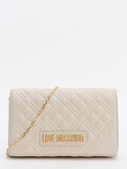 Love Moschino: Светлый клатч 