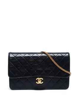 CHANEL Pre-Owned: Чёрная сумка 