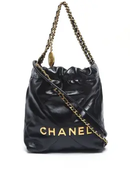 CHANEL Pre-Owned: Чёрная сумка 