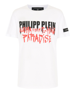 PHILIPP PLEIN: Хлопковая футболка 