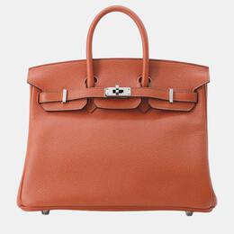 Hermes: Голубая сумка-шоппер  Birkin