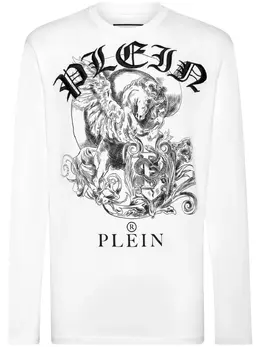 Philipp Plein: Футболка с принтом 