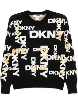 DKNY: Жаккардовый свитер 