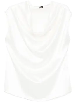 Kiton: Белая блуза 