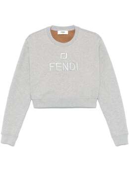 FENDI: Хлопковый свитер 