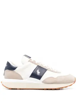 Polo Ralph Lauren: Белые кроссовки 
