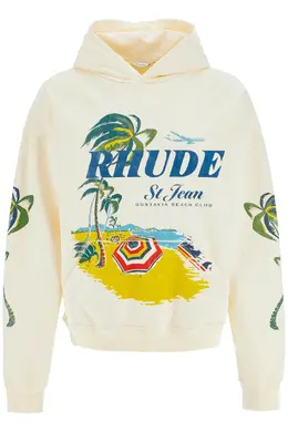 Rhude: Белая толстовка 