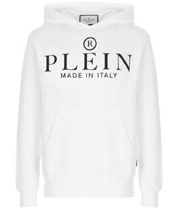 PHILIPP PLEIN: Белая толстовка 