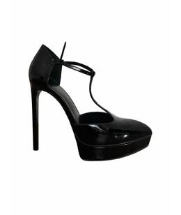 SAINT LAURENT: Чёрные туфли 