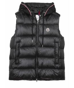 MONCLER: Чёрный жилет 