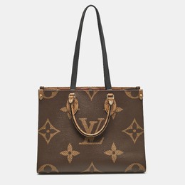 Louis Vuitton: Коричневая сумка 
