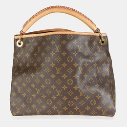 Louis Vuitton: Коричневая сумка 