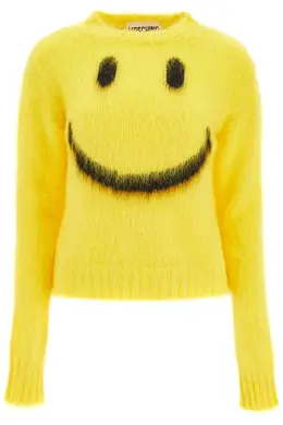 Moschino: Свитер  Smiley из мохера