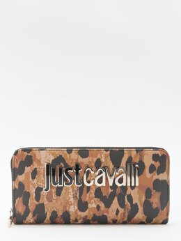 Just Cavalli: Кошелёк с леопардовым принтом 