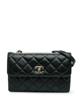 CHANEL Pre-Owned: Чёрная сумка 