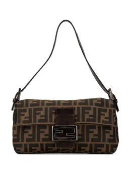 Fendi Pre-Owned: Коричневая сумка 