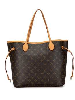 Louis Vuitton Pre-Owned: Коричневая сумка-шоппер 