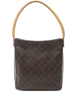 Louis Vuitton Pre-Owned: Коричневая сумка 