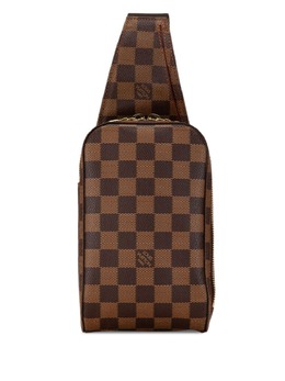 Louis Vuitton Pre-Owned: Коричневая сумка через плечо 