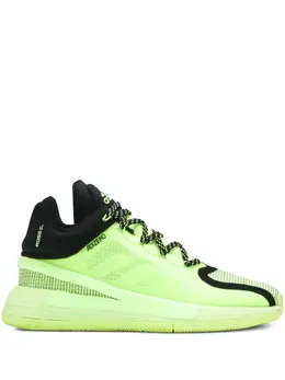 adidas: Зелёные кроссовки  Derrick Rose