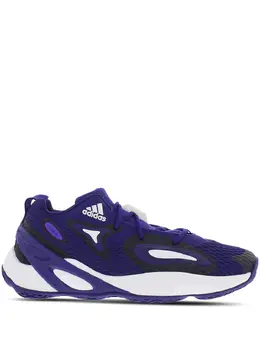 adidas: Фиолетовые кроссовки 