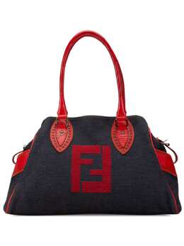 Fendi Pre-Owned: Голубая сумка 