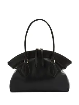 Furla: Чёрная сумка-шоппер 