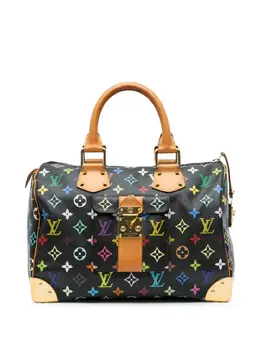 Louis Vuitton Pre-Owned: Чёрная сумка 