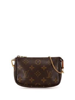 Louis Vuitton Pre-Owned: Коричневая сумка 