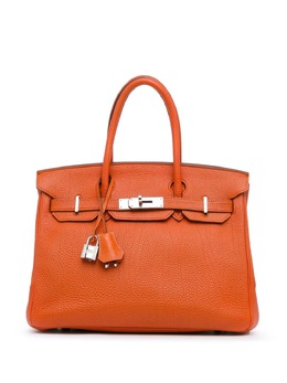 Hermès Pre-Owned: Оранжевая сумка 