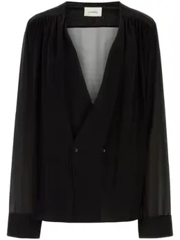 Saint Laurent: Шёлковая блуза 