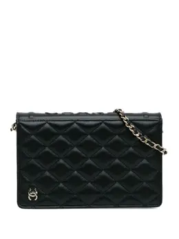 CHANEL Pre-Owned: Белый кошелёк 