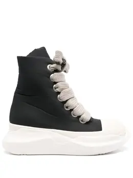 Rick Owens DRKSHDW: Чёрные кроссовки  Jumbo