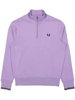 Fred Perry: Фиолетовый свитшот 