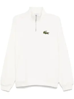 Lacoste: Белый свитшот 