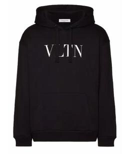 VALENTINO: Чёрная толстовка 