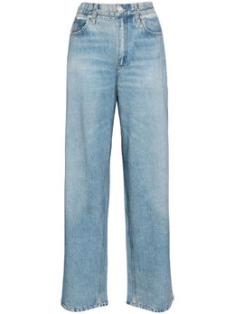 rag & bone: Джинсы с принтом 