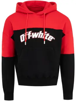 Off-White: Чёрная толстовка  Arrow
