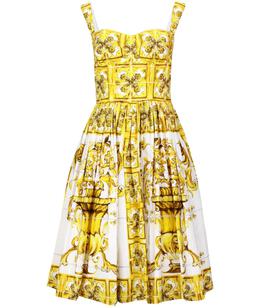 DOLCE&GABBANA: Коктейльное платье 
