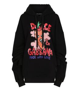 DOLCE&GABBANA: Толстовка оверсайз 