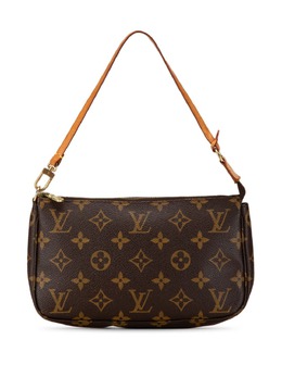 Louis Vuitton Pre-Owned: Коричневая сумка 